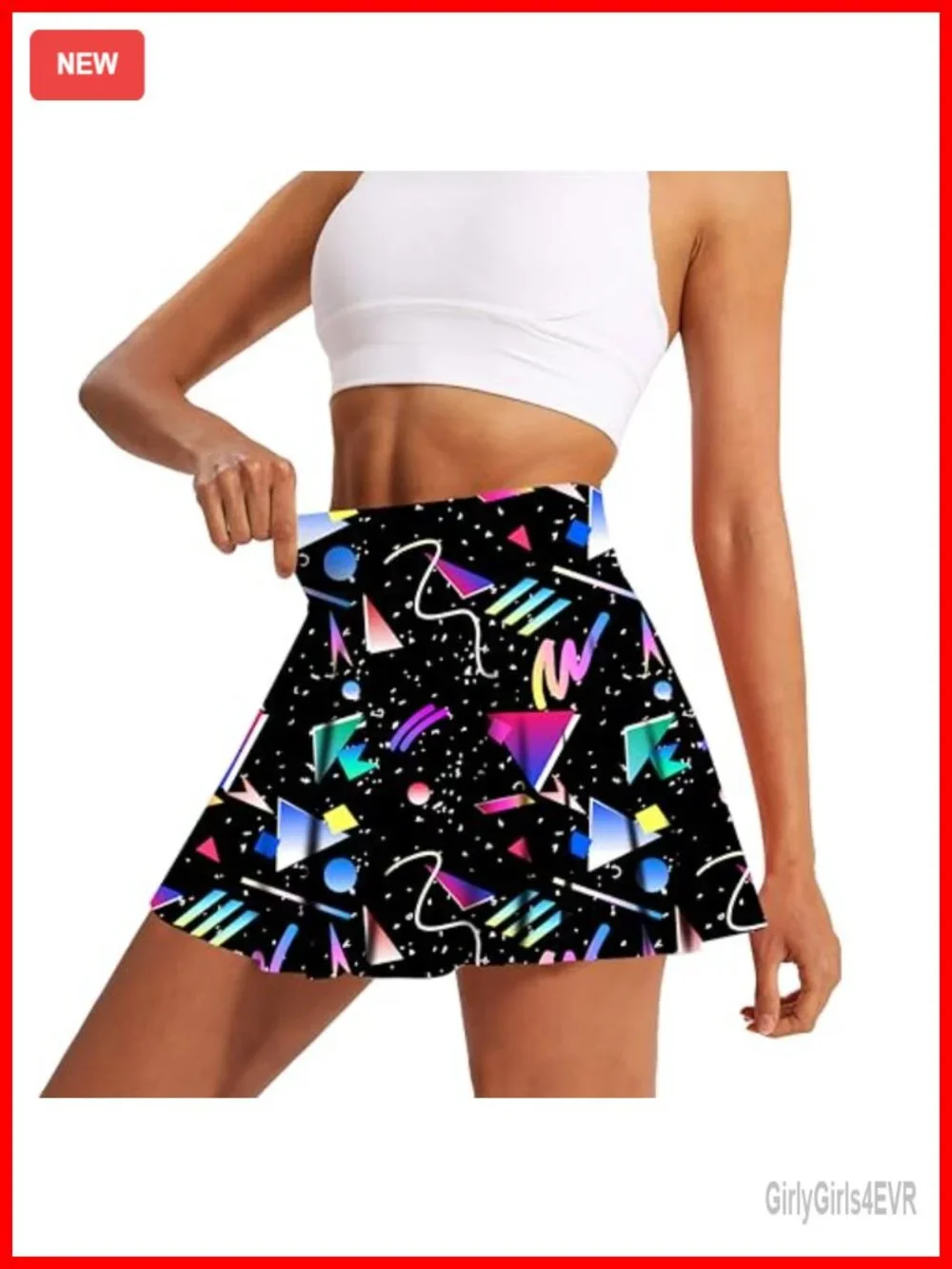 Women's Tennis Skirt Pleated Athletic Skort with Shorts Pocket High Waisted for